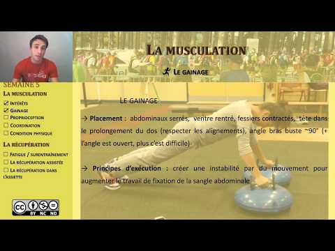 1) Musculation et gainage
