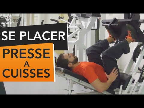 COMMENT UTILISER LA PRESSE A CUISSE et les erreurs à éviter