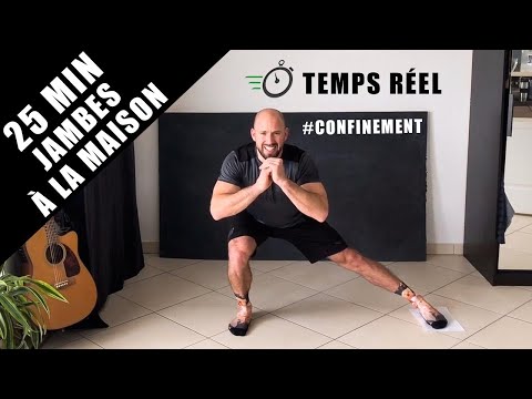 ENTRAÎNEMENT BAS DU CORPS SANS MATERIEL !
