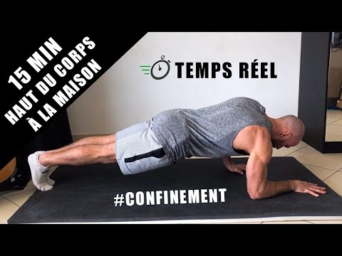ENTRAÎNEMENT HAUT DU CORPS SANS MATÉRIEL !