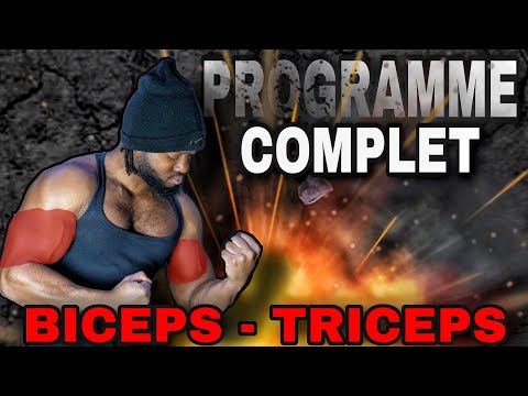 [ PROGRAMME COMPLET BICEPS TRICEPS ] Programme Type musculation